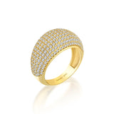 Flare Pavé Yüzük