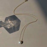 Gold Pearl Kolye