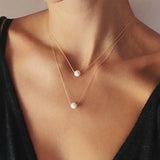 Gold Pearl Kolye