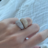 Flare Pavé Yüzük