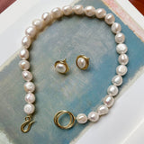 Gala Baroque Pearl Necklace
