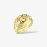 Elsa Yüzük - Golden Crystal
