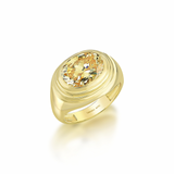 Elsa Yüzük - Golden Crystal